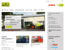 Tablet Screenshot of landtechnik-heindl.at